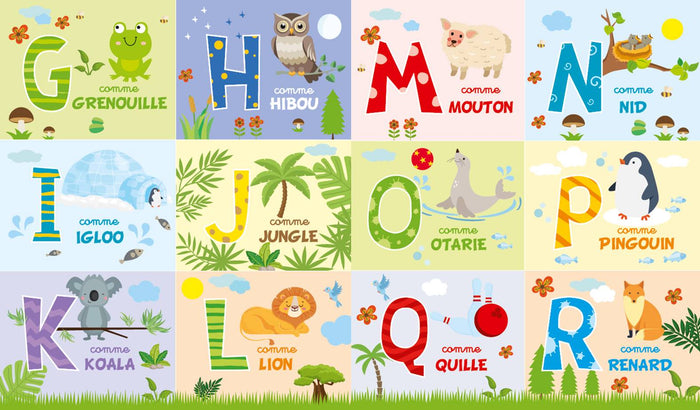 Mon abécédaire à gratter