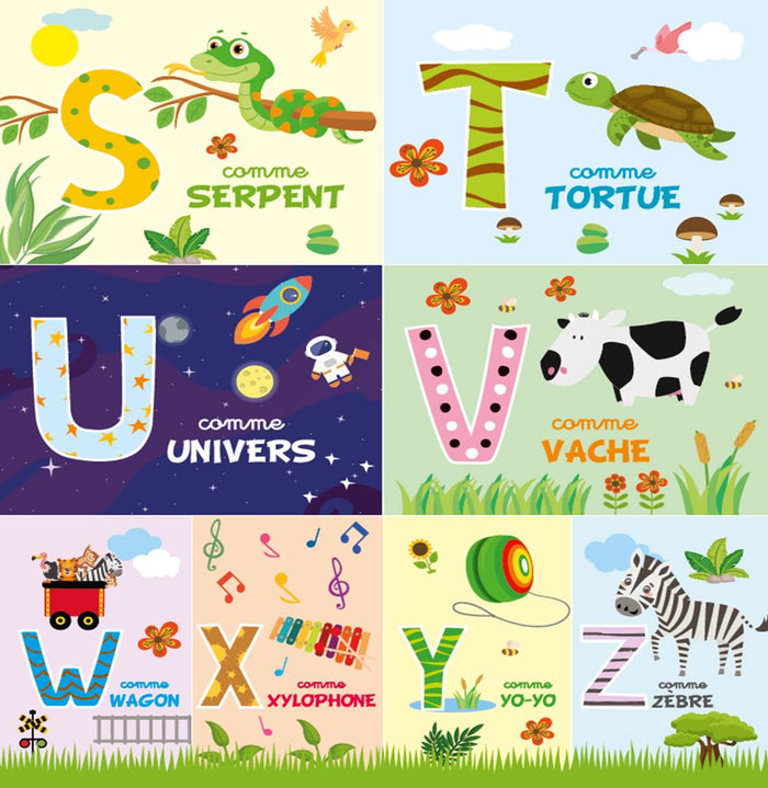 Mon abécédaire à gratter