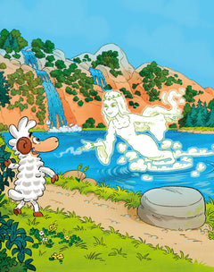 Bélino et la dame du Lac, niveau 1