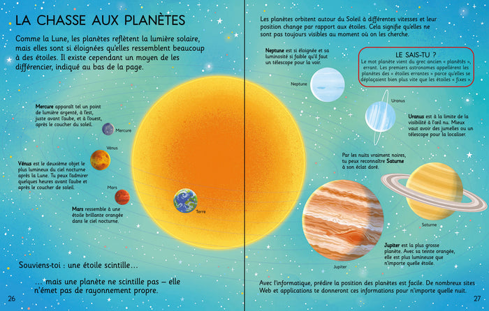 Mon guide pour observer les étoiles - Dès 6 ans