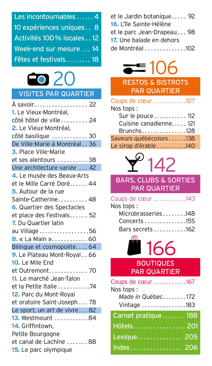 Guide Un Grand Week-End à Montréal