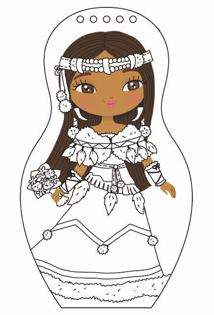 Minimiki - Carnet créatif - Mariées du monde