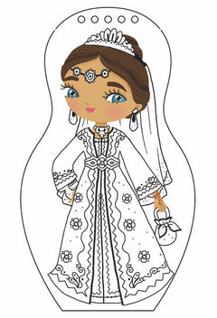 Minimiki - Carnet créatif - Mariées du monde