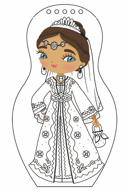 Minimiki - Carnet créatif - Mariées du monde