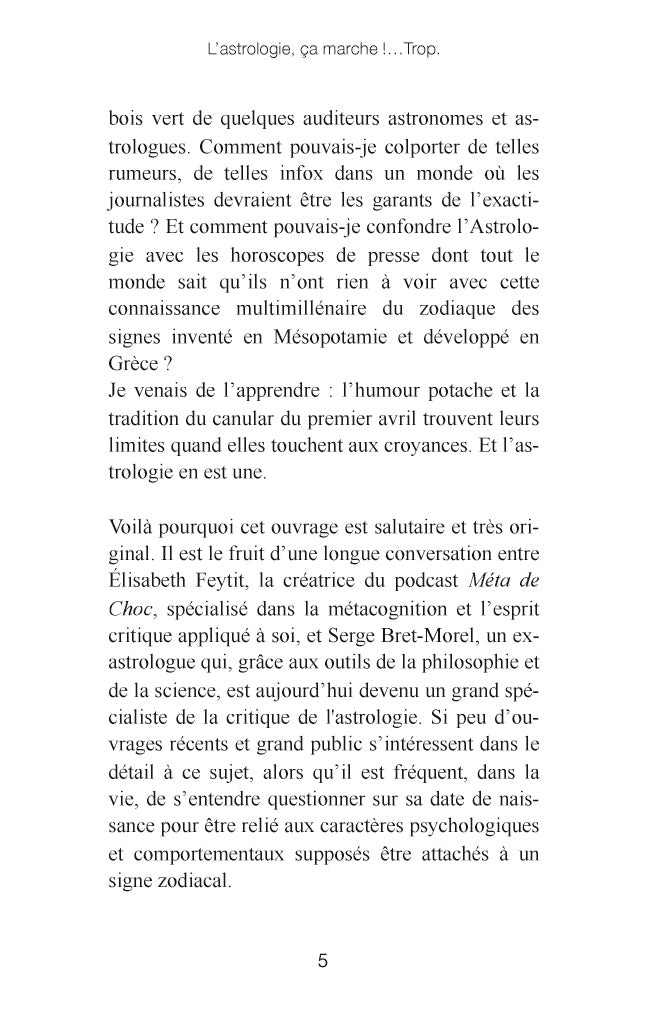 L'astrologie, ça marche !...Trop: Itinéraire d'un astrologue déchu
