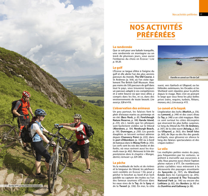 Guide evasion ecosse