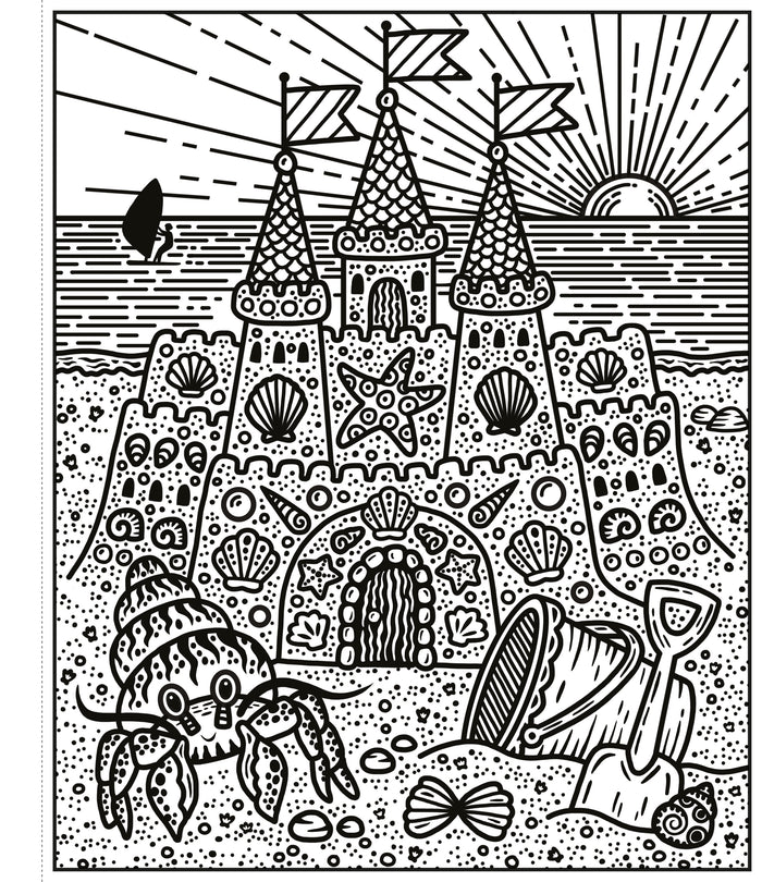 À la mer - La peinture magique