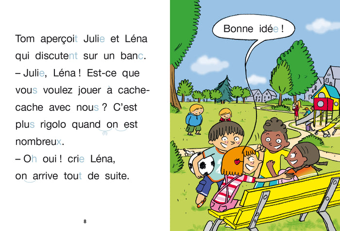 Sami et Julie CP Niveau 2 La partie de cache-cache