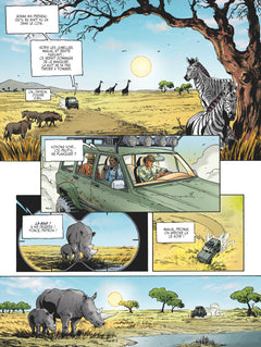 Les adieux du rhinocéros