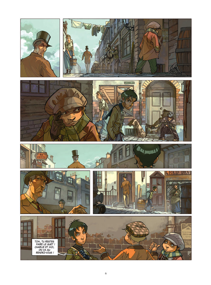 Les quatre de Baker Street - Tome 01