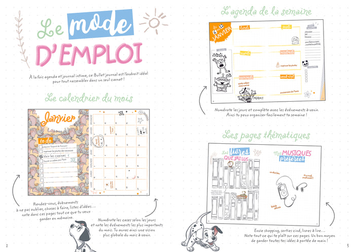 DISNEY - Bullet journal