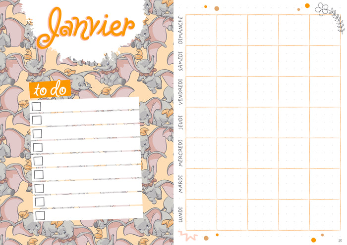 DISNEY - Bullet journal