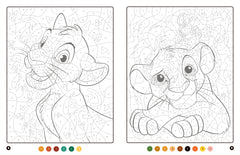 Le Roi Lion - Coloriages Magiques - Trompe-l'oeil