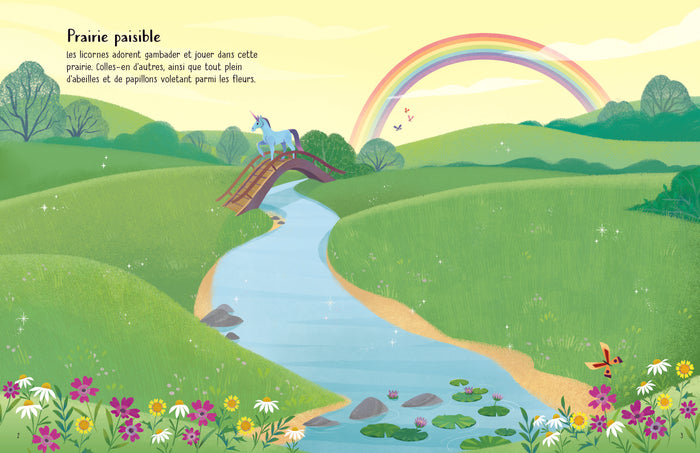 Les licornes - Autocollants