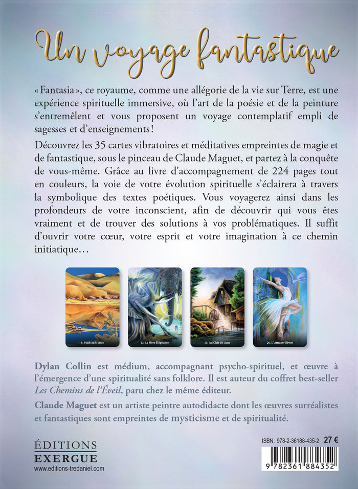 Coffret Fantasia Un voyage fantastique: Cartes contemplatives