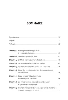 Mitochondries - Sources d'énergie, de santé et de longévité