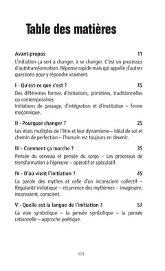 L'initiation maçonnique