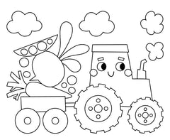 Mes jolies peintures magiques - Ferme