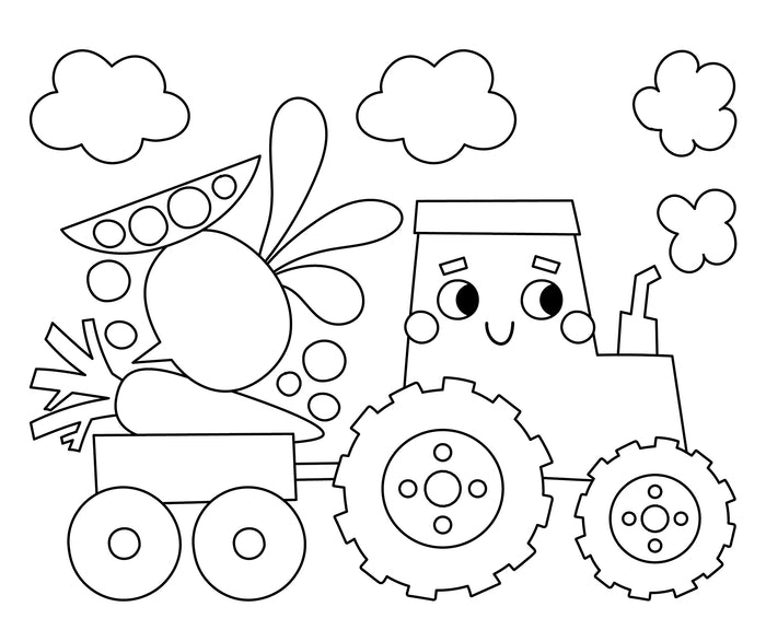 Mes jolies peintures magiques - Ferme