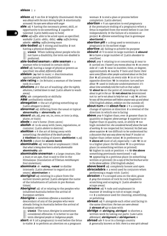 Dictionnaire anglais unilingue - format poche