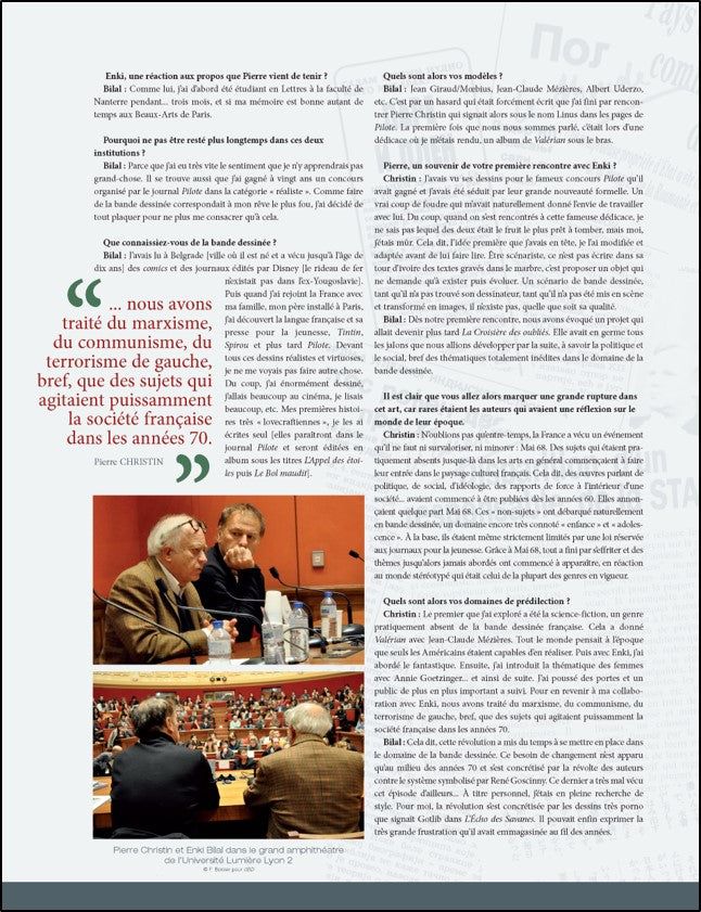 Pierre Christin, le grand rénovateur du récit en bande dessinée