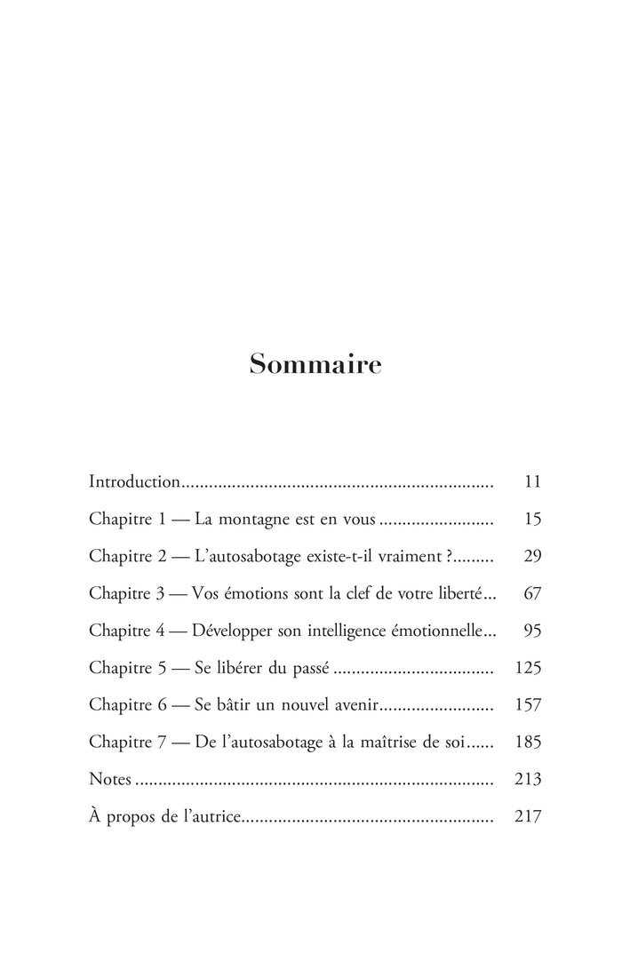 La montagne, c'est toi