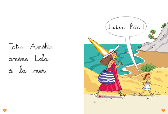 Lola à la mer, niveau 1 - J'apprends à lire Montessori