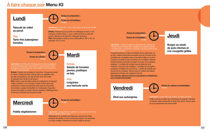 En 2h je cuisine pour toute la semaine