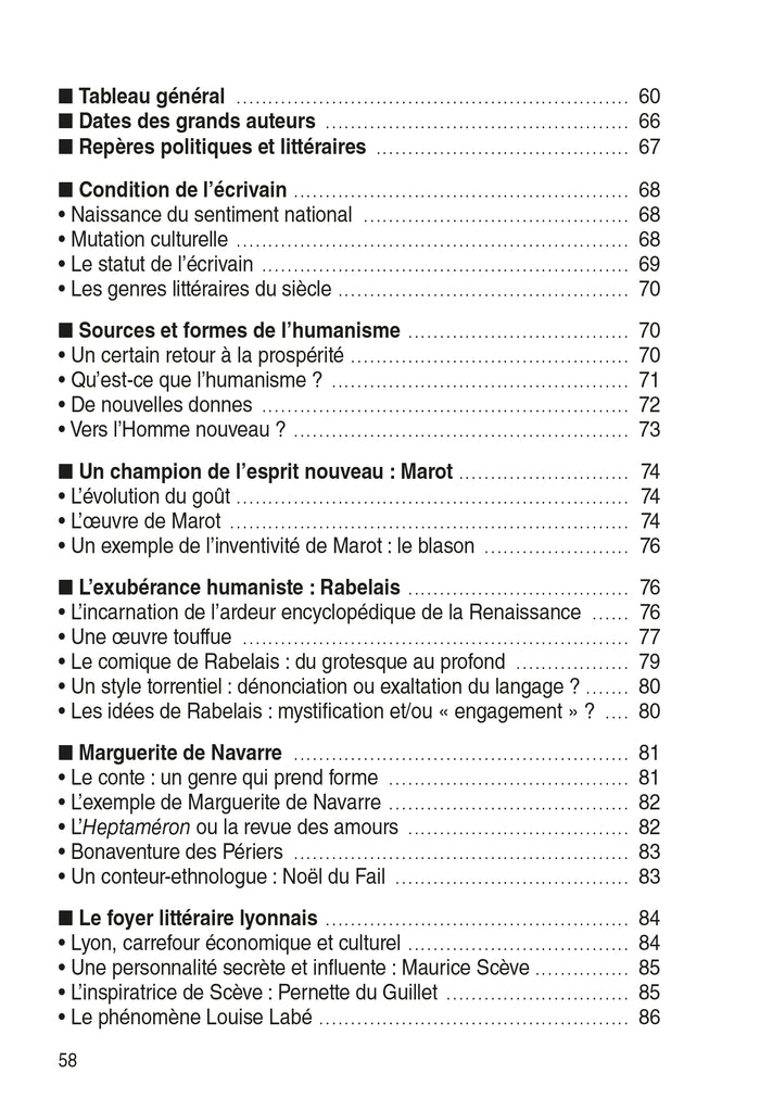 Histoire de la littérature française