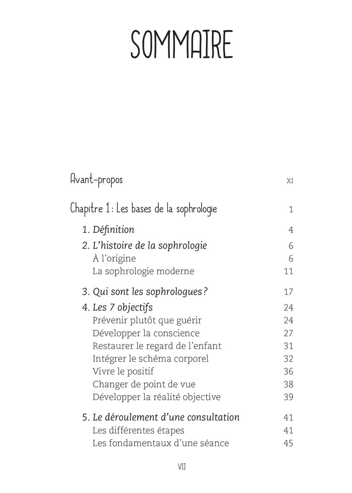 40 courtes séances de sophrologie