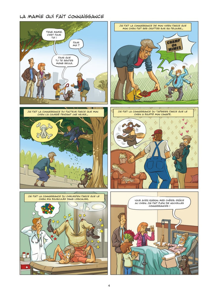 Les grands-parents en BD - Tome 01
