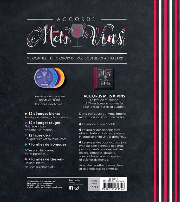 Accords mets et vins avec roue