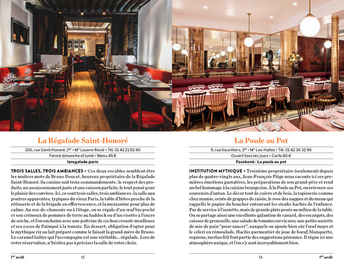 Paris petits bistrots des grands chefs