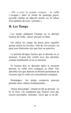 L'Utilisation des temps de conjugaison en français
