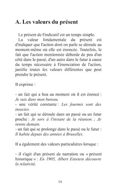 L'Utilisation des temps de conjugaison en français