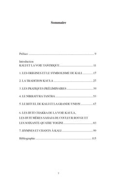 Kali - Mythologie, pratique secrètes et rituels