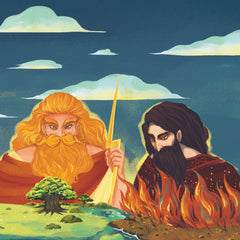 Livre CD La Mythologie - Prométhée le voleur de feu