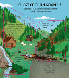 Volcans et séismes - P'tits curieux Usborne