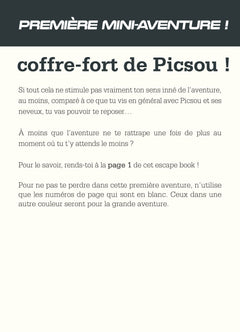 Escape ! Piégé avec les Rapetou: Une aventure de La Bande à Picsou