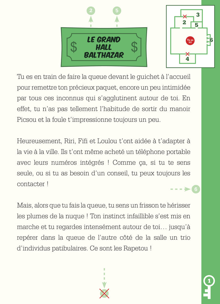 Escape ! Piégé avec les Rapetou: Une aventure de La Bande à Picsou