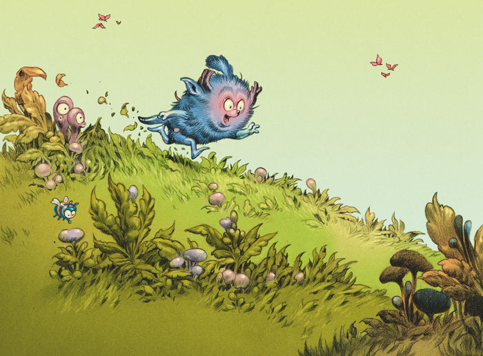 Monstre n'est pas bleu