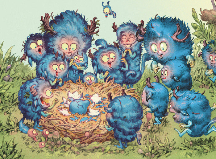 Monstre n'est pas bleu