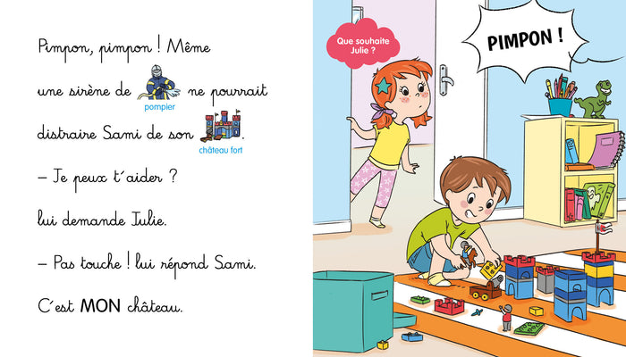 Sami et Julie se chamaillent