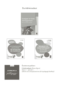 Troubles et apprentissages - Des pistes pédagogiques pour une école inclusive