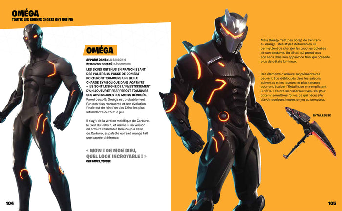 FORTNITE - Guide officiel des tenues édition collector