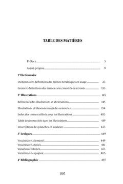 Dictionnaire du blason