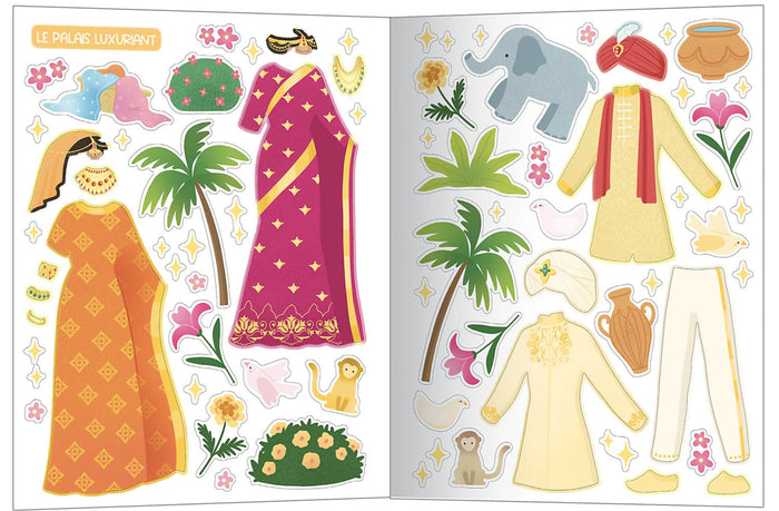 Mes 500 autocollants créatifs - Princesses