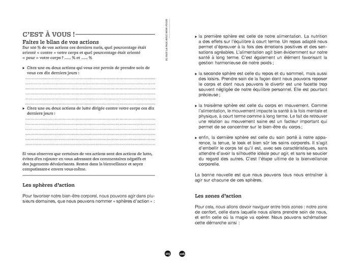 Je fais la paix avec mon poids - 8 étapes pour aimer son corps et son assiette