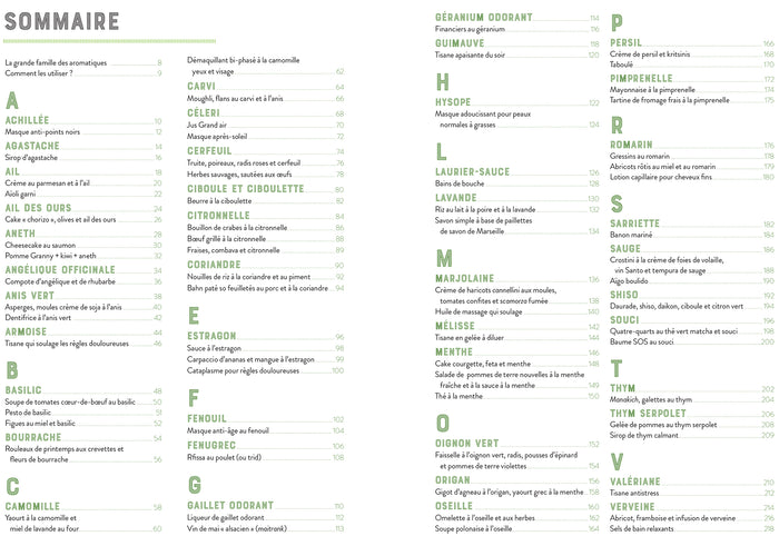 Répertoire des herbes aromatiques
