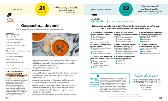 Une année en régions avec vous ! - Almanach Cyril Féraud